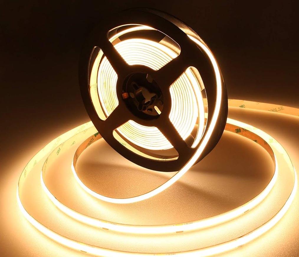 Cob Led Rope Light 50 Meter Warm White